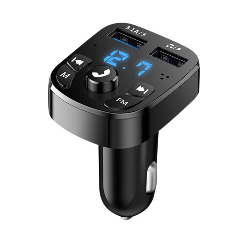 Donemore Car USB Transmitter with Bluetooth and QC3.1 1