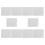 Eease sublimatie muismatten, blanco, 10 stuks 5