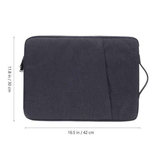 Laptophoes van polyester voor 15,6 inch laptops, draagbare tas 2