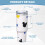 Ποτήρι Mickey Mouse από ανοξείδωτο ατσάλι 40oz με λαβή και 6