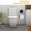 Kitchen towel hook with rope roll rack 6