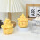 Pumpkin candle silicone mould for Halloween decorations 4