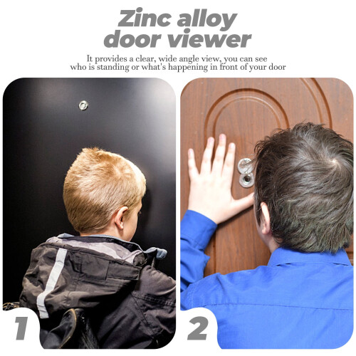 Security Door Peephole Lens with Wide-Angle View 2
