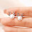 Pearl Antler Stud Earrings for Women 1 Pair 2