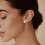 Non-Piercing Ear Clip Women's Minimalist Pearl-Style 5