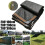 Black UV Sun Shade Cloth Roll 90% Block 8
