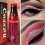 AURORA TRADE CmaaDu Cola Μπουκάλι Υγρό Eyeliner με Γκλίτερ Αδιάβροχο Λάμψη Χρωματιστό Μακιγιάζ 7