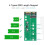 NGFF M.2zu SATA3Adapter für M.2SSD 3