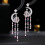 S925 Silver Star Moon Castle Earrings 1 Pair 2