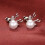 Pearl Antler Stud Earrings for Women 1 Pair 7