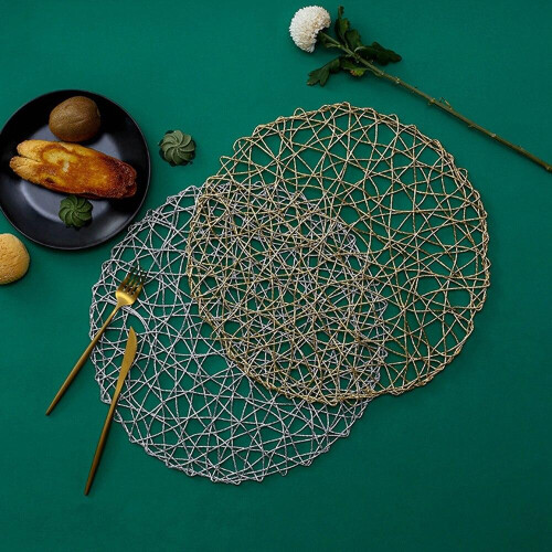 Feiona round table mat heat-insulating non-slip placemat 1