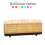 Wood Grain Flame Humidifier with Night Light and 1