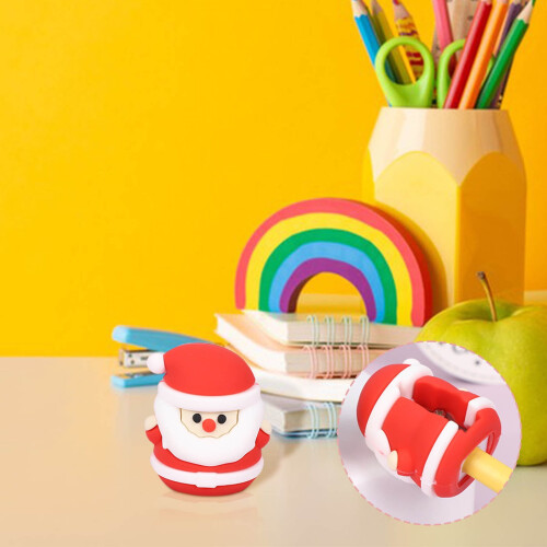 Christmas Deer Pencil Sharpener Silicone Mini Manual 1pc