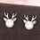 Pearl Antler Stud Earrings for Women 1 Pair 5