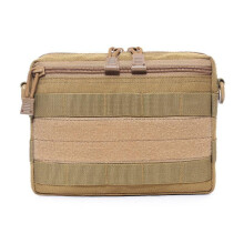 Outdoor waterproof waist pouch for tools and sundries