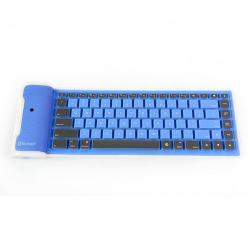 Foldable Bluetooth Keyboard Portable Wireless Rechargeable