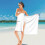 Toalha de praia raglan com fé cristã em microfibra, 76 x 152 cm (30 x 60 polegadas). 3