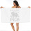 Toalha de praia de microfibra com estampa de porco, 76 x 152 cm (30 x 60 polegadas). 2
