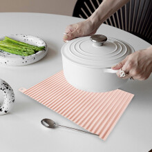 Christmas table mat insulated non-slip kitchen mat 4 pcs