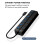 Penkiiy USB3.0Hub de 7 puertos con interruptores LED individuales 5