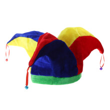 Chapeau de Clown coloré d'halloween, chapeaux de fête de Clown