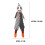 Viflosae Halloween Decorations Pumpkin Ghost Ornaments 6 pcs 2