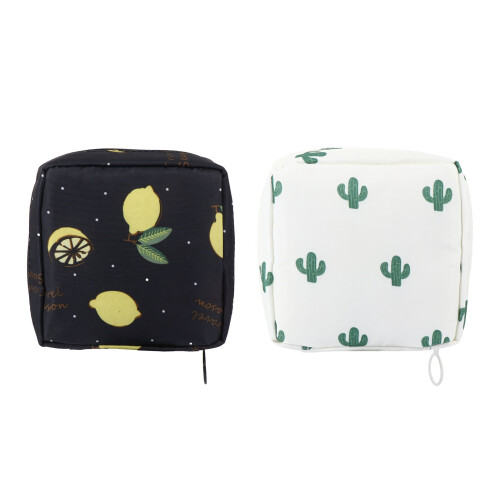 Portable change bags nursing pad pouches 2 pcs 1