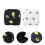 Portable change bags nursing pad pouches 2 pcs 4