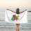 Toalha de praia de microfibra com estampa de girafa e tema autismo, 76 x 152 cm (30 x 60 polegadas). 3