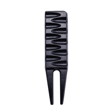 Nettoyeur de rainure de pas, fourche verte de Golf, aide Ă -Noir
