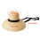 Chapeau de paille d'été chic à large bord pour-Sangle blanche 2