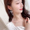 S925 Silver Star Moon Castle Earrings 1 Pair 6