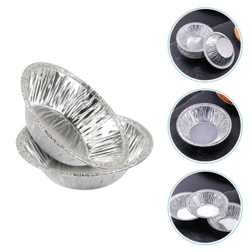 Eease tin foil egg tart trays 200 pcs 1