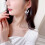 S925 Silver Star Moon Castle Earrings 1 Pair 7