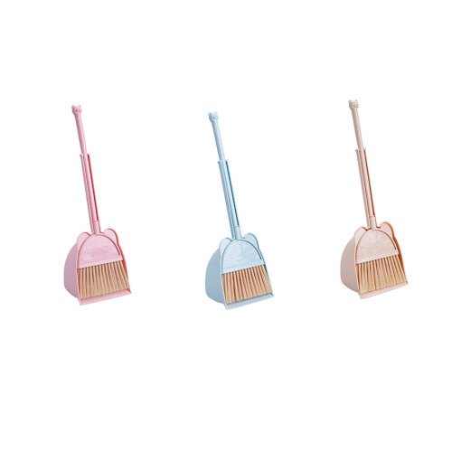 Ensemble de petits balais et pelles à poussière pour-Rose 1