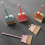 Children Small Broom and Dustpan Set Learning Sweeping-Pink 6