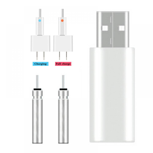 Prettyui CR425 oplaadbare batterijset met USB-oplader 2