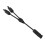 Solar PV Y-branch cable waterproof adapter with wrench 1 4