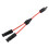Solar PV Y-branch cable waterproof adapter with wrench 1 7