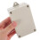 Outdoor Electrical Junction Box White Plastic 6