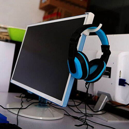 Support pour casque d'écoute, collection de cintres pour-Noir 2