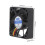 Radiateur CPU DC 12V 3 broches USB DC, ventilateur-Noir 8