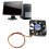 Radiateur CPU DC 12V 3 broches USB DC, ventilateur-Noir 2