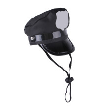 Chapeau de Cosplay de noël pour chat, accessoires-chapeau noir