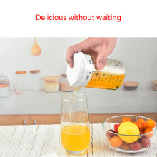 Doorzichtige schaalbekerbeker, 500 ml capaciteit, kunststof