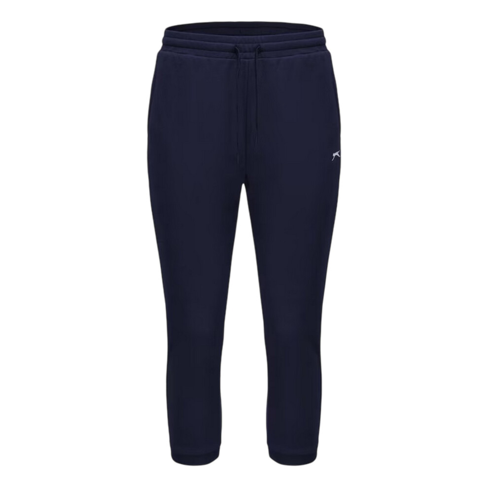 Slazenger (14 Uk, Navy) Womens/Ladies Interlock Logo Jogging Bottoms