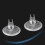 Coussinets de Gel à rabat en Silicone souple, 1 paire, 8