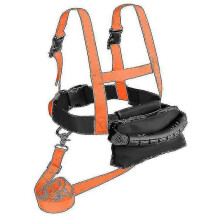 (Orange) Harnais de ski enfant, sangle d'épaule, laisse de sécurité, harnais d'entraînement pour snowboard