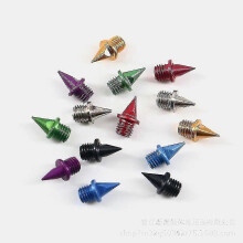 (Gold) 6mm Titanium Alloy Track and Field Sprint Spikes (10pcs)-Yvan