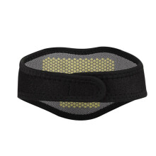 (Green) Wormwood Self-heating Neck Brace Ultralight Adjustable Pain Relief Cervical Wrap